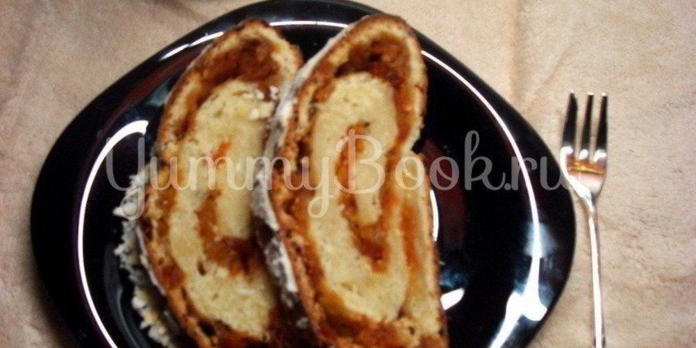 Как приготовить абрикосовый рулет