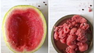 Рецепт Алкогольного желе в арбузе