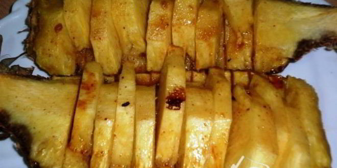 Рецепт ананаса запеченного