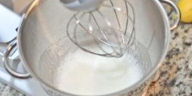 Рецепт безе без сахара