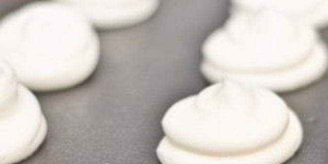 Рецепт безе без сахара