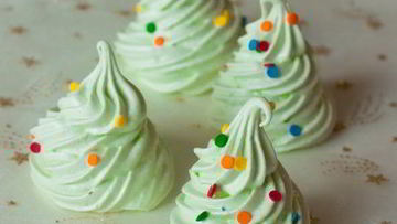 Рецепт Безе Елочки