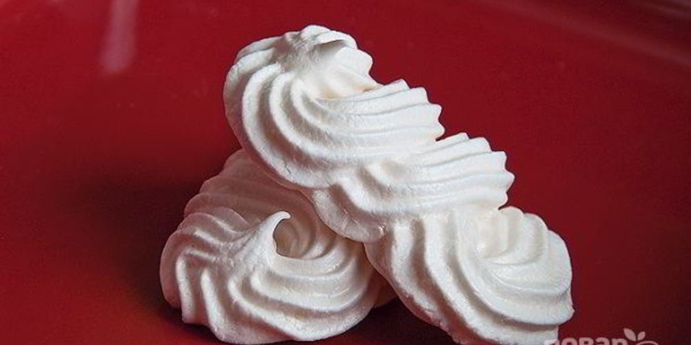 Как приготовить безе из французской меренги