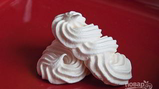 Рецепт Безе из французской меренги