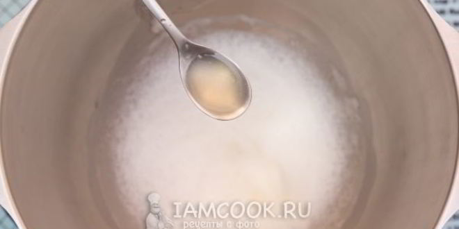 Рецепт безе классического