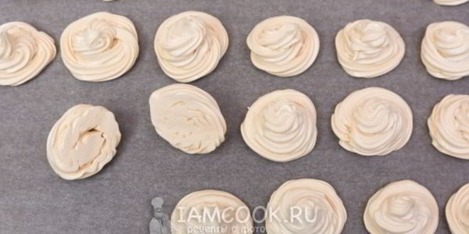 Рецепт безе классического
