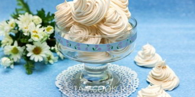 Рецепт безе классического