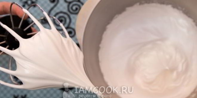 Рецепт безе кокосового