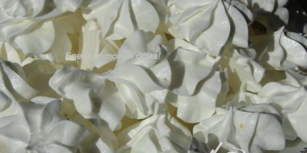 Как приготовить безе по госту