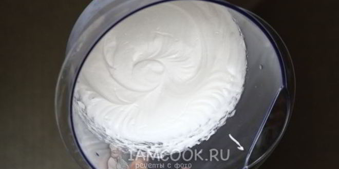Рецепт безе в мультиварке