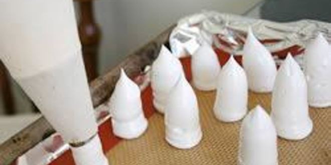 Рецепт грибочков из безе