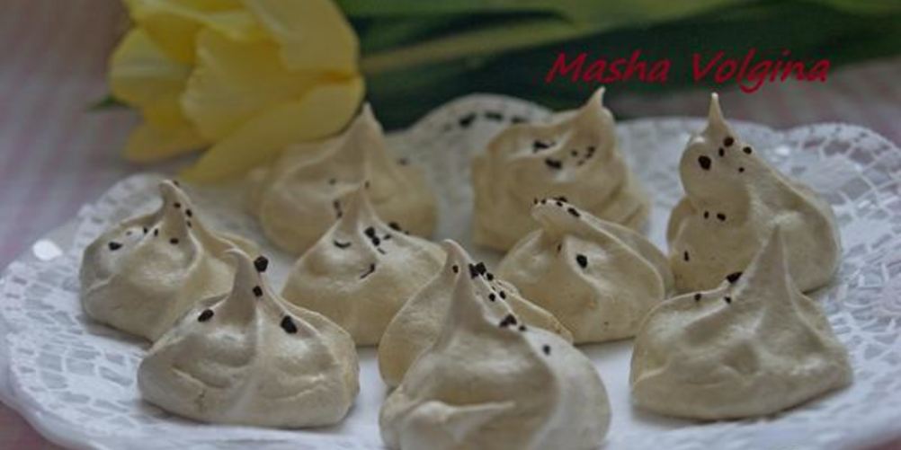 Как приготовить кофейное безе