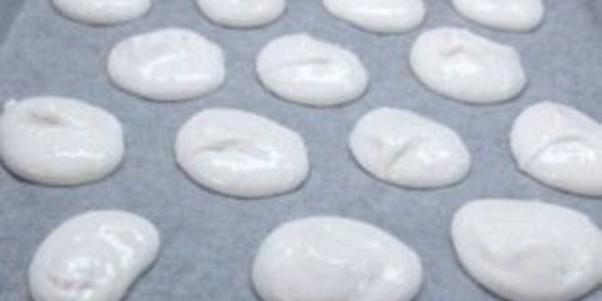 Рецепт кокосового безе