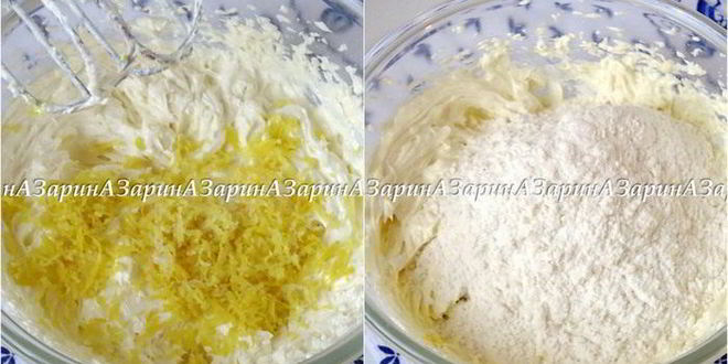 Рецепт корзиночек с черничным кердом и безе