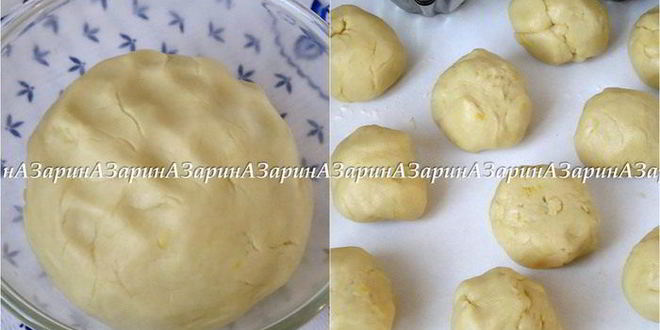 Рецепт корзиночек с черничным кердом и безе