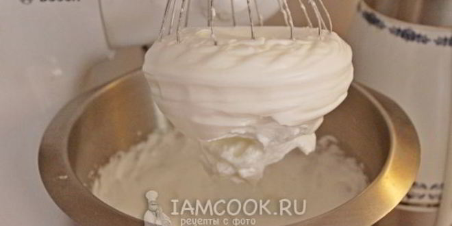 Рецепт миндального безе амаретти