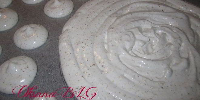 Рецепт орехового безе