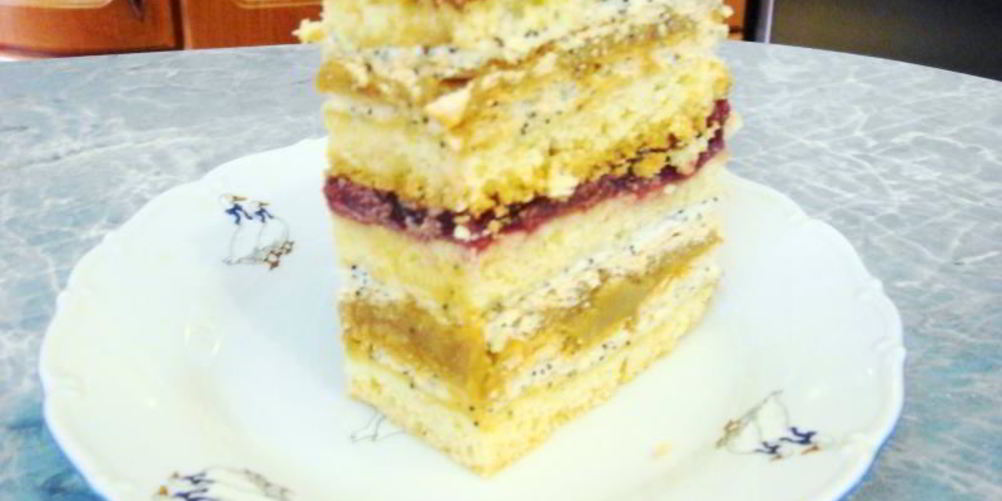 Как приготовить пляцка вишневого с безе и шоколадом