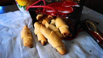 Рецепт Рулетиков с безе