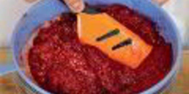 Рецепт супа из малины с безе