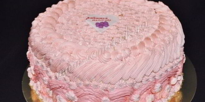 Рецепт торта-безе для любимой мамочки