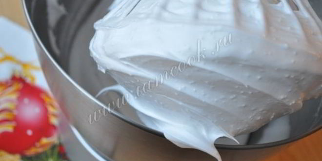 Рецепт торта-безе для любимой мамочки