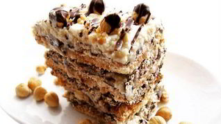 Рецепт Торта-безе с карамелью