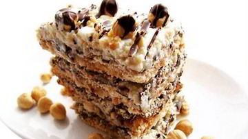 Рецепт Торта-безе с карамелью