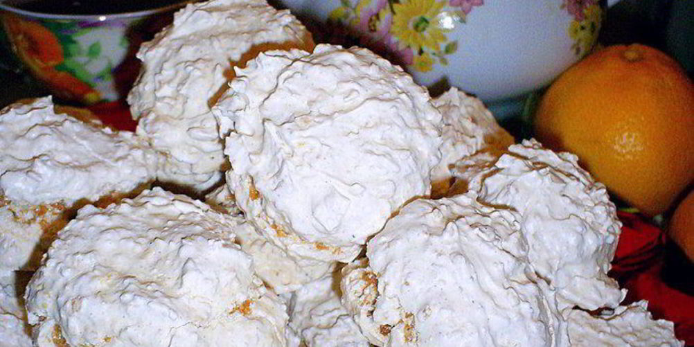 Как приготовить заварное кокосовое безе