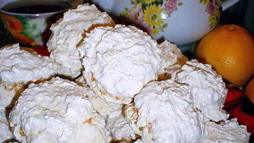 Рецепт Заварного кокосового безе