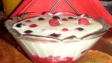 Рецепт Десерта Фруктовое наслаждение