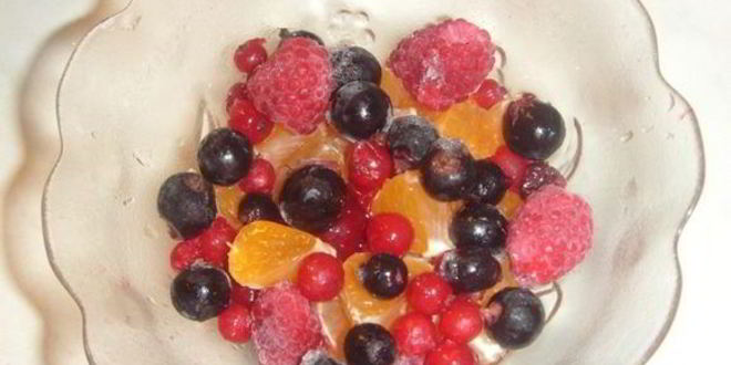 Рецепт десерта фруктовое наслаждение