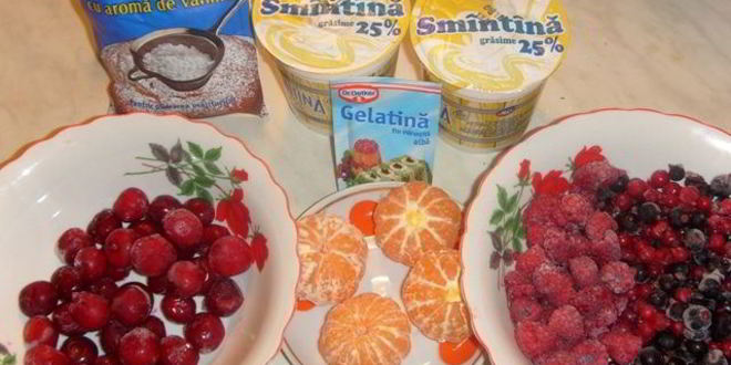 Рецепт десерта фруктовое наслаждение