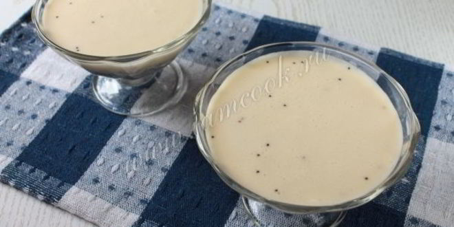 Рецепт десерта макового