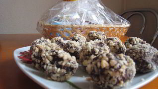 Рецепт Домашних трюфелей с фундуком