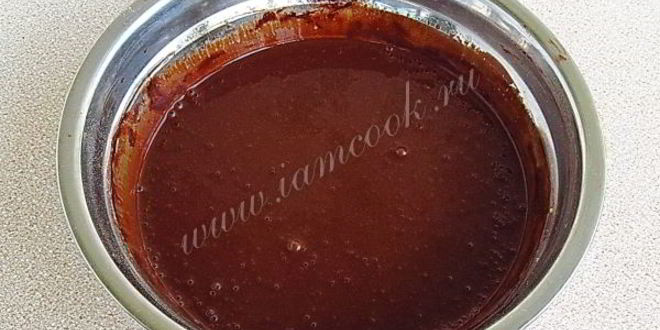 Рецепт французского десертного шоколада