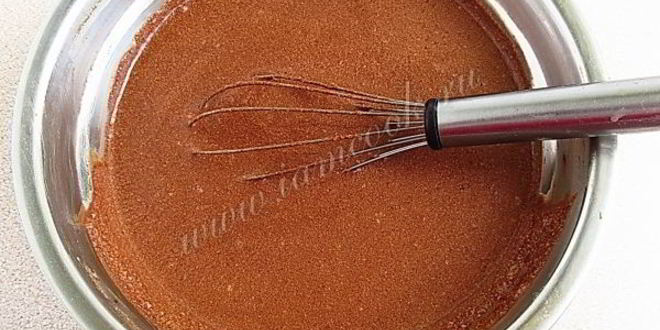 Рецепт французского десертного шоколада