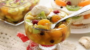 Рецепт Фруктов в желе