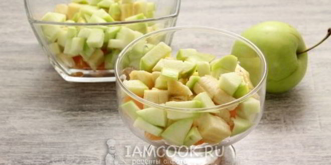 Рецепт фруктов в желе