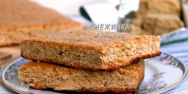 Рецепт белорусской коврижки на халве с арахисом