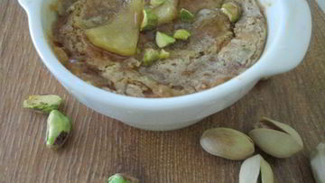 Рецепт Запеченных с халвой яблоки