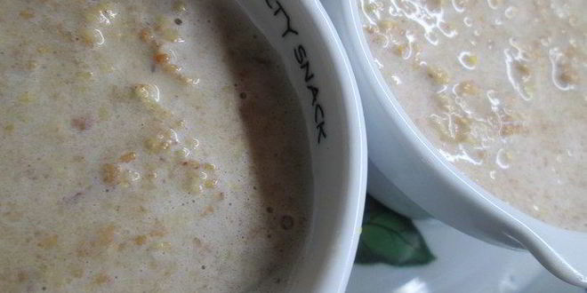 Рецепт запеченных с халвой яблоки