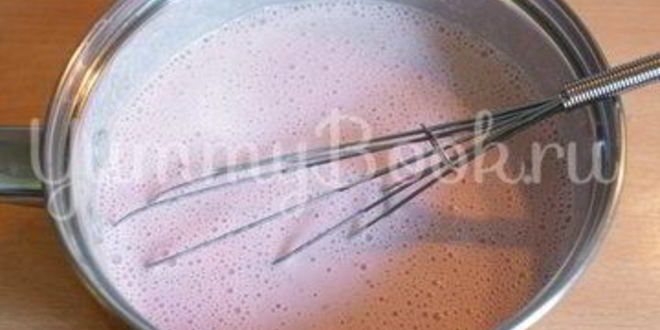 Рецепт клубничной панны-котты