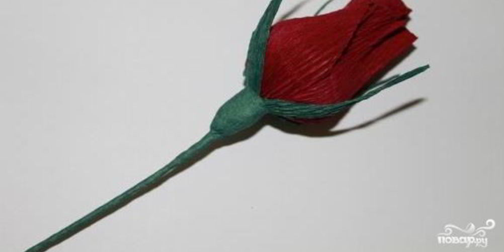 Как приготовить бутоны роз из конфет