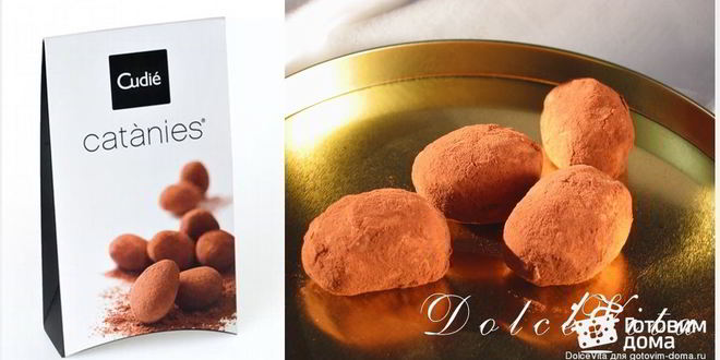 Рецепт испанских шоколадных конфет катаниас