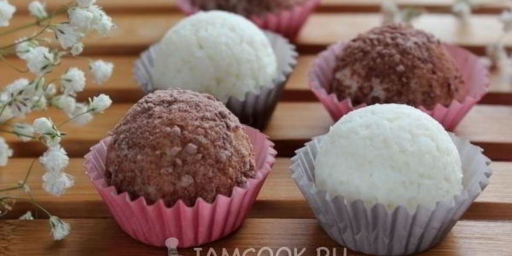 Как приготовить кокосовые конфеты с фундуком