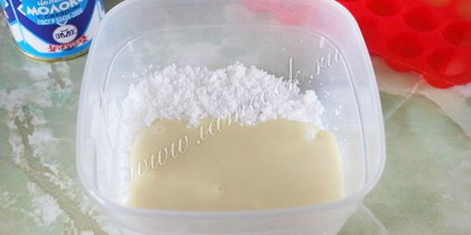 Рецепт кокосовых конфет с фундуком