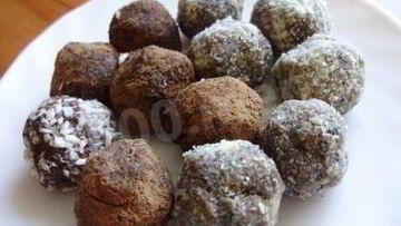 Рецепт Конфеток для сыроедов