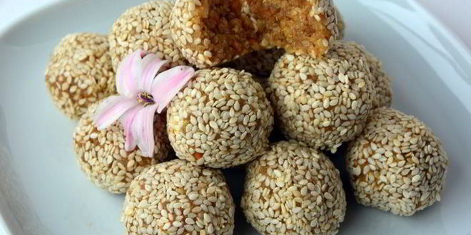 Рецепт конфет из киноа с арахисовой пастой