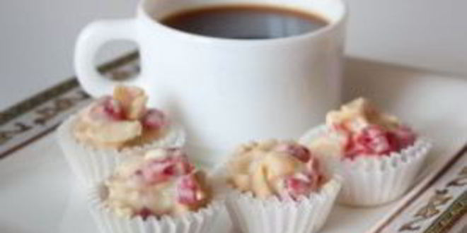 Рецепт конфет с белым шоколадом